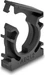 Delock Kabelschlauchhalter 21.2 mm, 4 Stück, Schwarz
