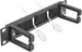 Delock Cable Management Brush Strip with 2 hooks