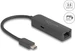 Delock USB Type-C Adapter zu 2,5 Gigabit LAN mit Power Deliv