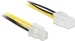 Delock P4 4Pin Stecker auf 4Pin Buchse Kabel, 50cm