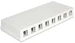 Delock Keystone Leergehäuse: 8 Port