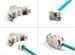 Delock Keystone Modul RJ45 Buchse zu LSA Cat.6A werkzeugfrei