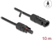 Delock Anschlusskabel Stecker zu Buchse 4 mm², 10 m
