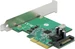 Delock PCI Express Karte zu 1 x intern USB 3.2 Gen 2 Key B 20 Pin Buchse
