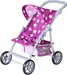 Knorrtoys Puppenbuggy Liba - star dark pink