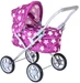 Knorrtoys Puppenwagen Mini Lilli - star dark pink
