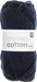 Rico Design Wolle Creative Cotton Aran 50 g, Marineblau
