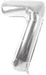 Rico Design Folienballon 7 Silber