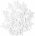 Rico Design Streudeko Taube 48 Stück, Weiss