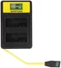 Patona Ladegerät Smart Dual LCD USB Canon LP-E8