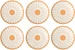 Villeroy & Boch Fleur Couleur Espressountertassen