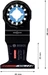 Bosch Professional Zubehör EXPERT MetalMax AIZ 45 AIT Blatt für Multifunktionswerkzeuge, 45 mm