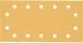 Bosch Professional Zubehör EXPERT C470 Schleifpapier mit 14 Löchern für Schwingschleifer, 115 x 230 mm, G 120, 10-tlg.