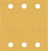 Bosch Professional Zubehör EXPERT C470 Schleifpapier mit 6 Löchern für Schwingschleifer, 115 x 107 mm, G 180, 10-tlg.