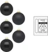 Inge’s Glas Christmas Decor Weihnachtskugel Ebony