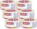 tesa 6x Malerband ECONOMY Abdeckband, Sechserpack