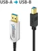 Purelink FiberX Serie - USB 3.1 Glasfaser Kabel - USB-A USB-B - 35m
