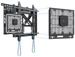 Purelink Vuelogic Soft-Touch Wall Mount VESA400, 40kg