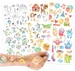 Papierdrachen Kindertattoos – Roboter und Monster