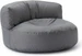 Lumaland Sitzsack Lounge 30 L, Grau
