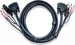 Aten 2L-7D02U KVM-Kabel mit USB- und DVI-D-Steckern