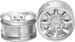 Tamiya M-Chassis 8-Spoke Wheels 2pcs plated