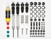 Tamiya DT-03 CVA Öldämpfer-Set Kurz/Mini (2+2