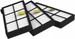 iRobot Roomba Filter 3er Pack Serie 800/900