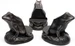 Jardinopia Pflanzentopffüsse Potty Feet Frosch, 3er Set
