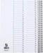 Q-Connect Register Vollformat aus PP, mit Indexblatt