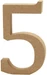 Creativ Company Holzzahl 5