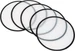 Creativ Company Stoff-Bastelset Frisbee