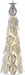 Sirius LED-Tischdeko Kirstine 43 cm Dekobaum Silber