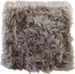 Chic Antique Pelzimitat 40 x 40 cm, Mokka