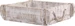 Chic Antique Aufbewahrung alte Backsteinform unika 7.5 x 22.5 cm, Weiss