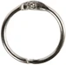 Creativ Company Bogenring 19 mm, 10 Stück, Detailfarbe: Silber, Material