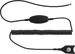 EPOS SENNHEISER CLS 01 Headset connection cable Code 01 with low microphone volume. EasyDisconnect t