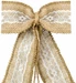 Partydeco Partyaccessoire Auto Dekoration Set 5-teilig, Braun/Weiss
