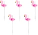 Partydeco Rosa Flamingos Kerzen (5 Stück)