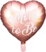 Partydeco Folienballon Mom to be Rosa