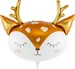 Partydeco Ballon in Form eines Rehs