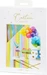 Partydeco Partyaccessoire Vorhang 100 x 195, Mehrfarbig