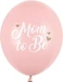 Partydeco Luftballon Mom to be Ø 30 cm, 6 Stück, Pink