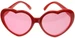 Partydeco Partybrille Herz