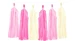 Partydeco Girlande Quasten 1.5 m, Rosa