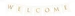 Partydeco Girlande Welcome 15 x 95 cm, Weiss/Gold