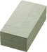 Duni Zellt.Serv.40x40 3lg 1/8 BF. pistachio green 250P.
