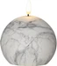 Star Trading LED Pillar Kerze Flamme Marble