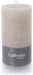 Balthasar Zylinderkerze Rustico 13 cm x 7 cm, Taupe