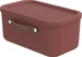Rotho Aufbewahrungsbox Maloja 12 l, Iron Rot